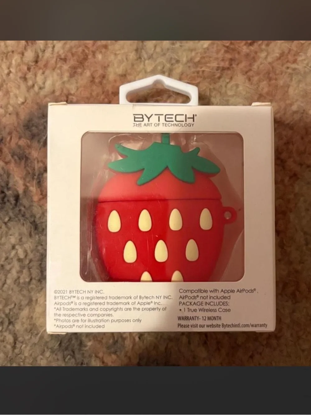 Strawberry Red AirPods Case - Cute Protective Cover